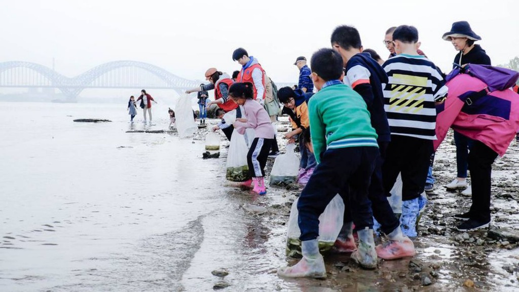 Yangtze river being restored